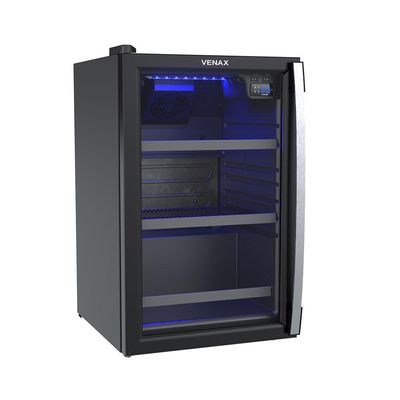 Cervejeira Expositora 100l Blue Light Porta De Vidro Invertida Expvqbl100pi 127v - Venax 127v