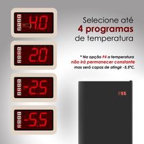 Cervejeira Expositora Porta Sólida 400l Vcc400s Preta 220v Refrimate Com Chopeira 3,5l 220v