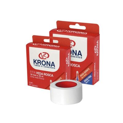 Fita Veda Rosca 18mm 25mt - Krona