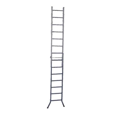 Escada Extensiva 3 Em 1 Metalon 30x20mm 7 E 14 Degraus 187cm