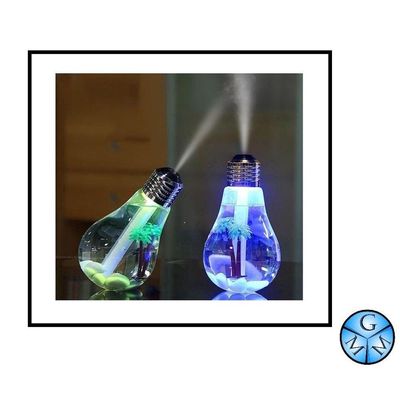 Difusor Elétrico Umidificador Ar Ambiente Usb Luminária Lâmpada Aromas L