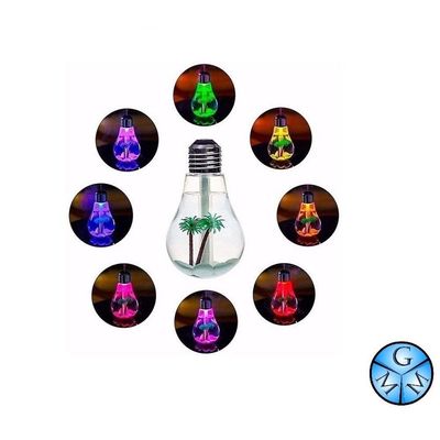 Difusor Elétrico Umidificador Ar Ambiente Usb Luminária Lâmpada Aromas L