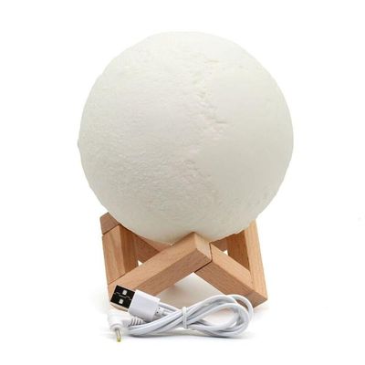 Lua Lâmpada Luz Aroma Essencial Ultra-Fresco Mist Umidificador Purificador De Ar Luz Noite