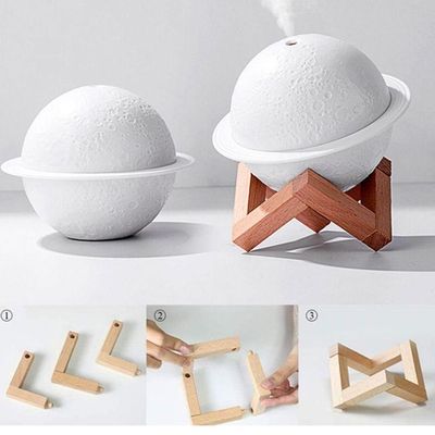 Difusor Elétrico Aromatizador Ambiente Planeta Saturno Umidificador