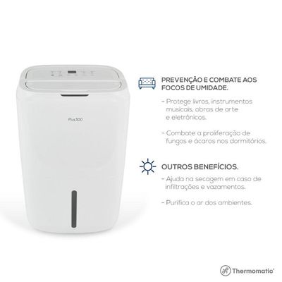 Desumidificador De Ar Desidrat Plus 300 - 220v