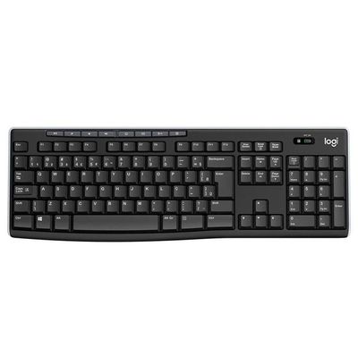 Teclado Logitech K270, Wireless, Abnt2, Tecnologia Logitech Unifying, Preto - 920-004427