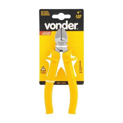 Alicate Corte Diagonal 6" 1000v - Vonder