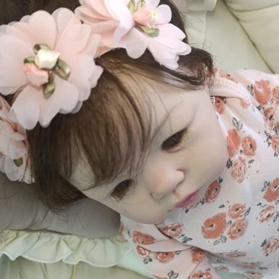 Bebê Reborn Menina Realista Artesanal Corpo Todo De Silicone Soft Macio.