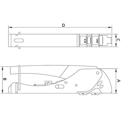 Alicate Crimpador Para Cabos Coaxiais 6" Tramontina Pro Tramontina