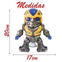 Brinquedo Robô Dançarino Infantil Bambô Boy Com Luz Som