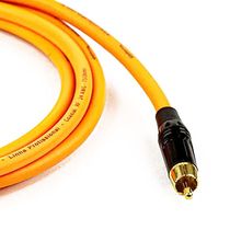 Cabo Coaxial Digital (spdif) Laranja - 1 Metro