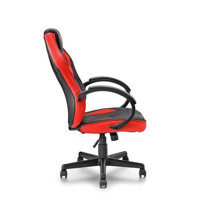 Cadeira Gamer Com Apoio De Braço Vermelho/preto Warrior