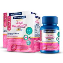 Kit 2 Ácido Hialurônico Catarinense 30cáps