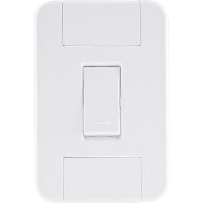 1 Interruptor Simples 10 A 250v Tablet Branco