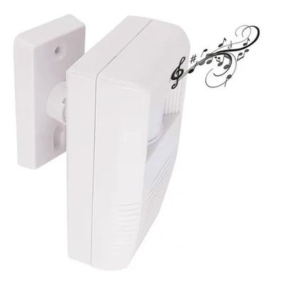 Sensor De Presença Sem Fio Campainha Anunciador Sonoro