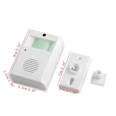 Sensor De Presença Sem Fio Campainha Anunciador Sonoro