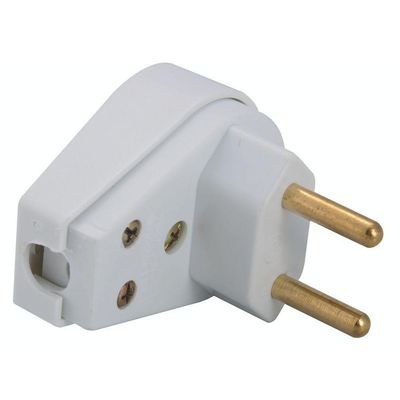 Plugue Angular 2p 250 V 20 A Tramontina Branco