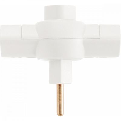 Plugue T 2p 10 A 250 V Tramontina Branco