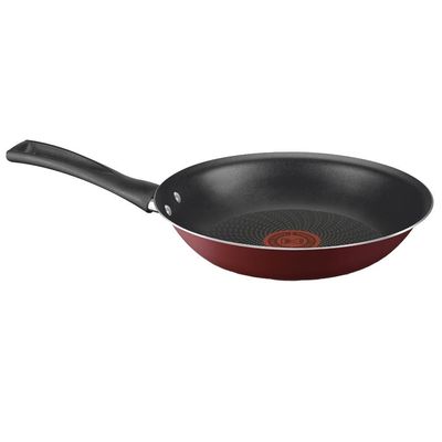 Frigideira Francesa 24cm Antiaderente Rochedo Limpa Fácil Vermelha