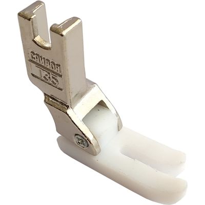 Calcador Teflon Leve Para Máquina De Costura Reta Industrial