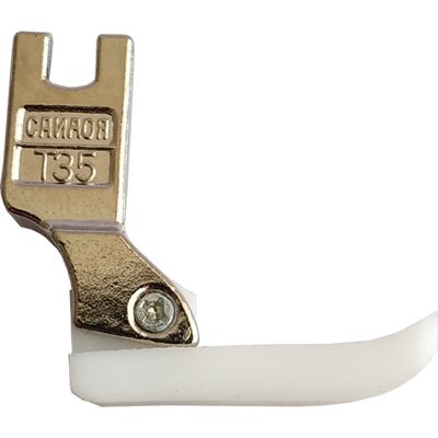 Calcador Teflon Leve Para Máquina De Costura Reta Industrial