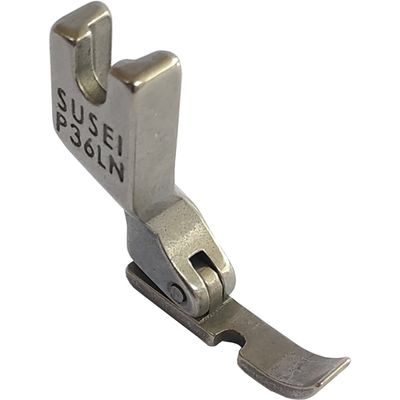 Calcador Zíper Lado Esquerdo P/ Máquina De Costura Reta Ind