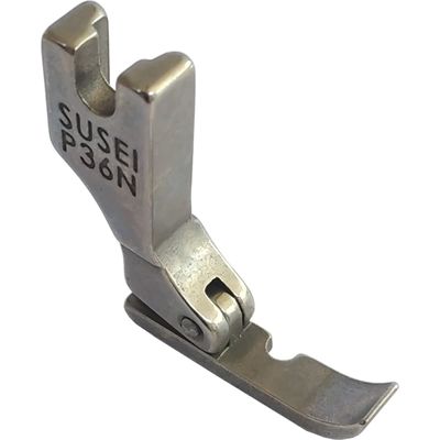 Calcador Zíper Lado Direito P/ Máquina De Costura Reta Ind