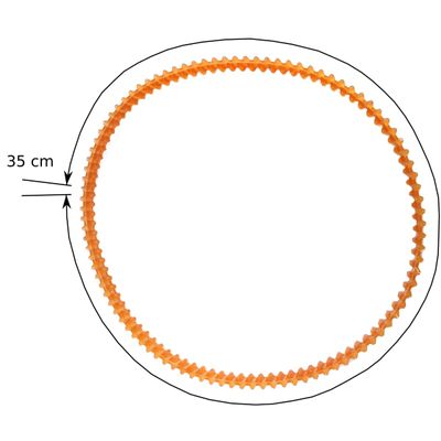 Correia 35 cm Do Motor Para Máquina De Costura Doméstica