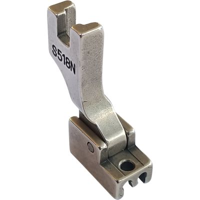 Calcador Zipper Invisível Estreito Máquina Reta Industrial