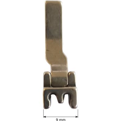 Calcador Zipper Invisível Estreito Máquina Reta Industrial