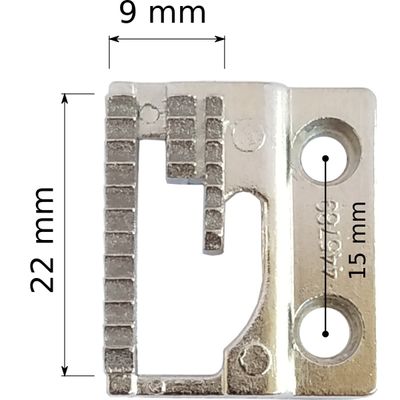 Dente Serrilha Para Máquina De Costura Doméstica Antiga