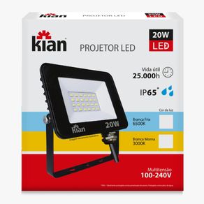 Luminaria-Projetor-Led-20W-Kian-Branca-Bivolt