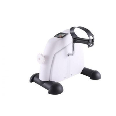 Mini Bicicleta Branca com Monitor WCT Fitness