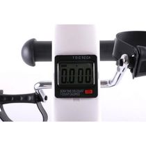 Mini Bicicleta Branca com Monitor WCT Fitness