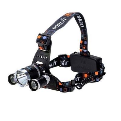 Lanterna De Cabeça Sport Potente 3 Led Recarregável T6