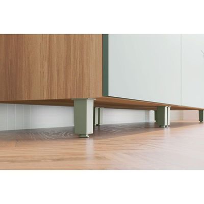 Bancada De Banheiro Balcão Marquesa C- 1 Gaveta E 1 Nicho 80cm Nature-verde - Nesher