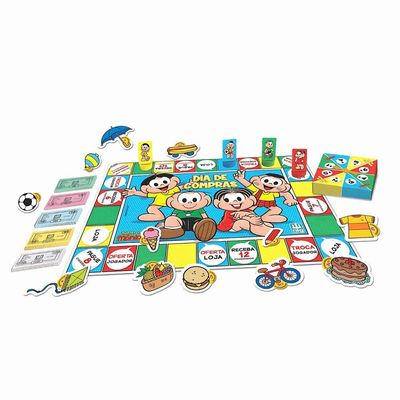 Jogo Dia De Compras - Turma Da Mônica - Nig Brinquedos