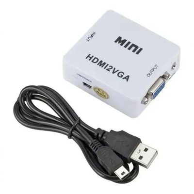 Conversor Vídeo Hd Saída Hdmi Para Vga