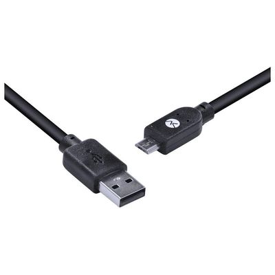 Cabo Usb X Micro Usb B 2.0 5 Pinos 1 Metro Preto - Musb-1