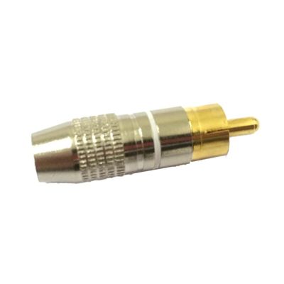 Plug RCA Profissional PGRC0015 Branco STORM