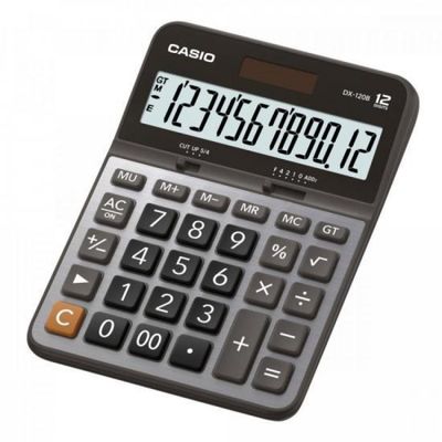 Calculadora de Mesa 12 Digitos DX-120B Prata Casio