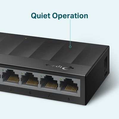 Switch 08 Portas TP-LINK LS1008G Gigabit 10/100/1000MBPS
