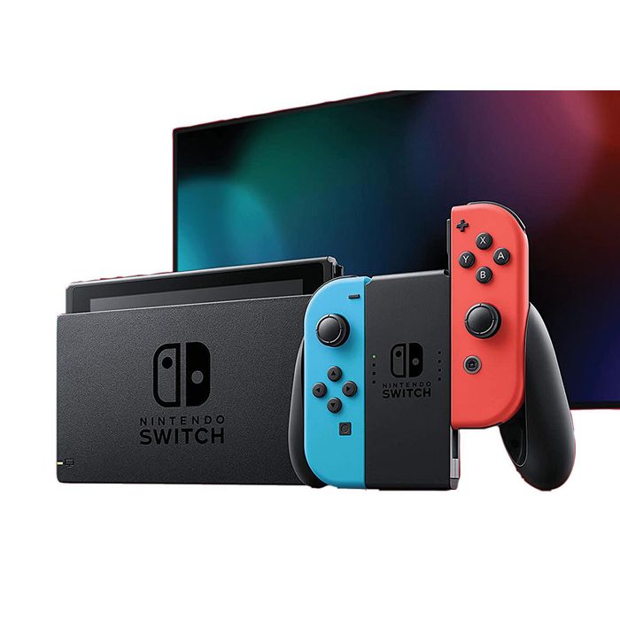 Console Nintendo Switch Vermelho e Azul | CASA & VIDEO