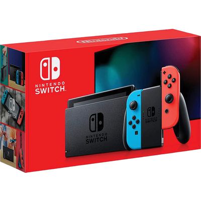 Console Nintendo Switch Vermelho e Azul