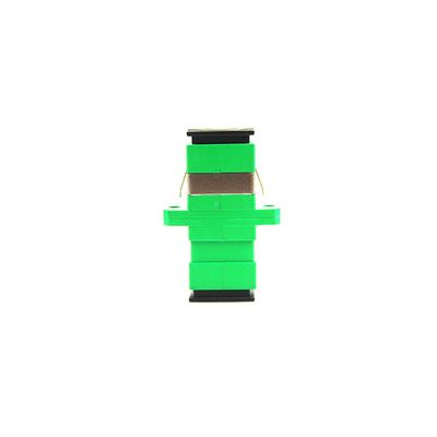 Adaptador Optico EVUS Monomodo Simplex SC/ APC SM Verde