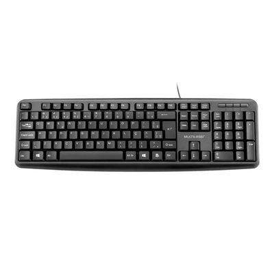 Teclado Multilaser USB SLIM Preto TC065