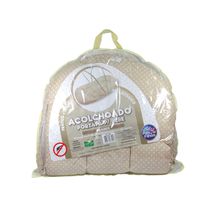 Acolchoado Portátil para Bebê Pais&Filhos 7118 Bege