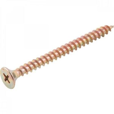 Kit 10 Parafuso Phillips 50X60 Chipboard Cabeça Chata