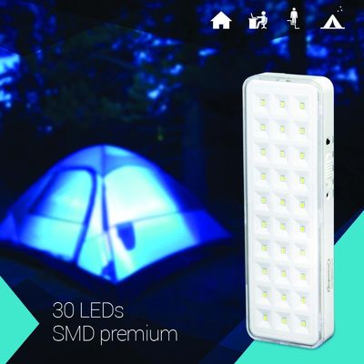 Luz de Emerga?ncia Auta?noma 30 LEDS - Latio Premium