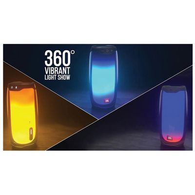 Caixa de Som Bluetooth JBL Pulse 4 Preta